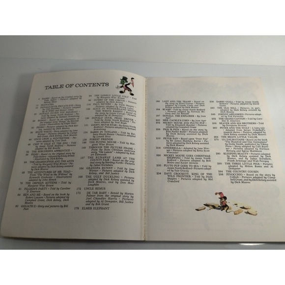 Disney Storyland Book Paperback Vintage 1987 Western Publishing Company - Picture 3 of 9